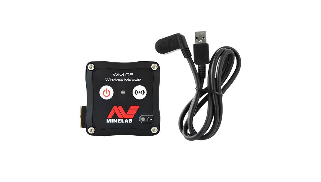 Drahtloses Audio WM08 und Ladekabel